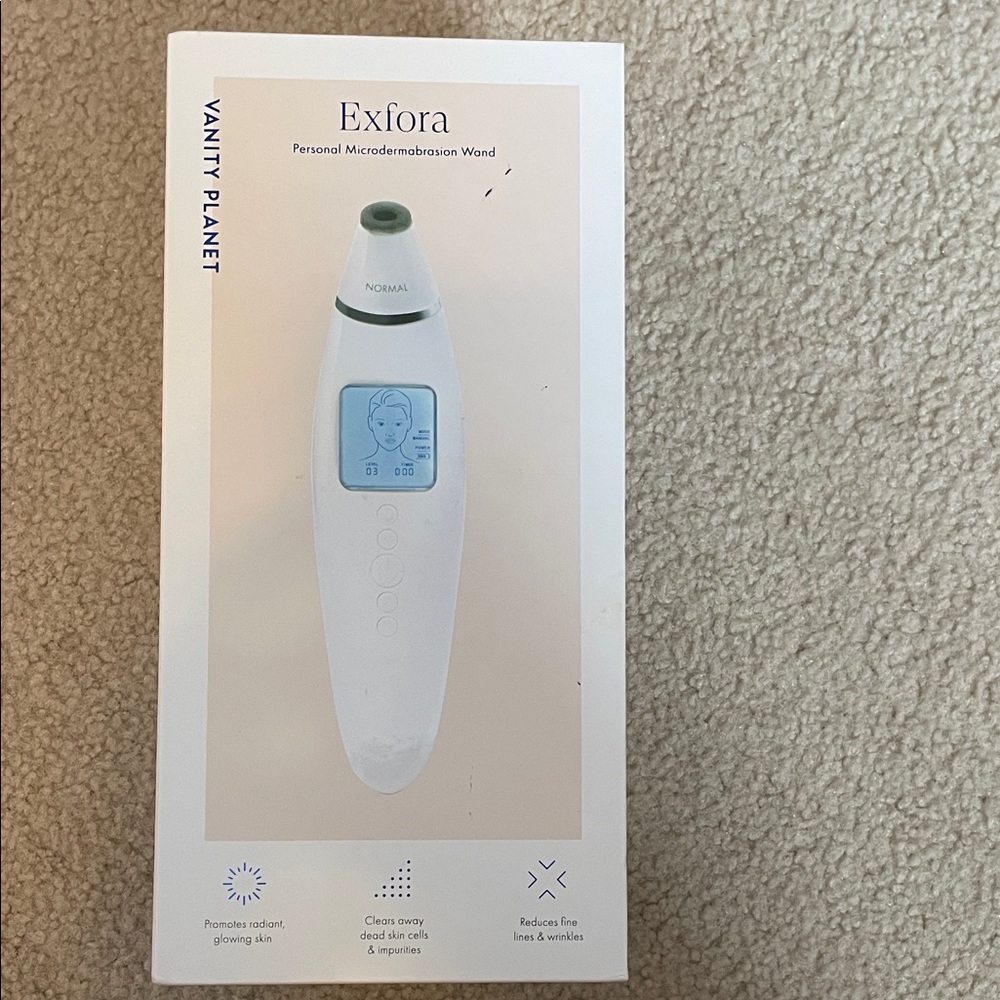 Exfora White Microdermabrasion Wand